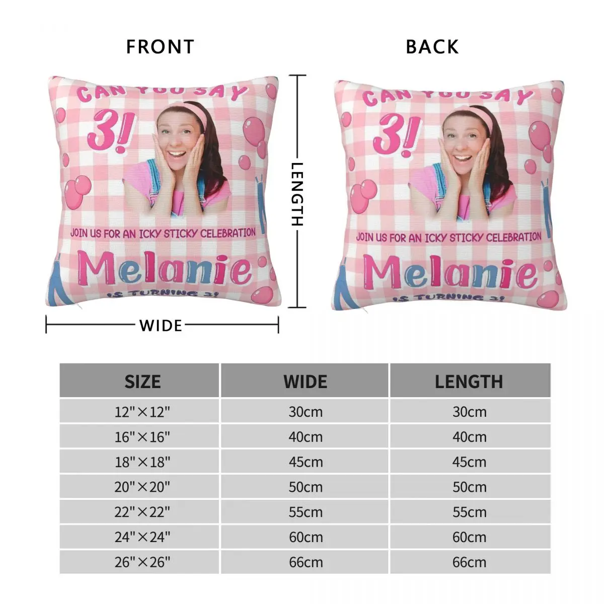 وسادة غطاء Kawaii ملكة جمال راشيل الكرتون المطبوعة غطاء الوسادة مضحك كيس وسادة ل أريكة ديكور المنزل سادات