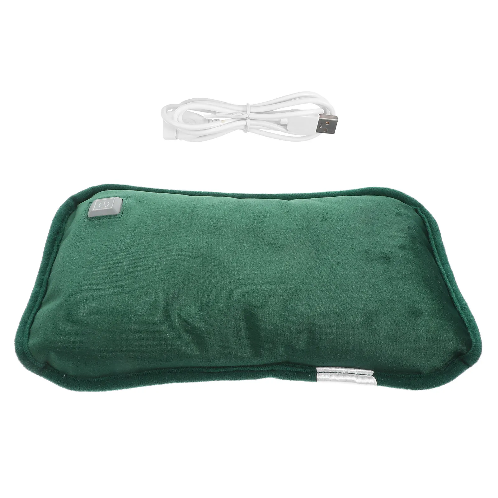 

1Pcs Winter Hand Warmer USB Electric Heating Pillow Style Hollow Design Portable Rechargeable Convenient Hand Heating Bag Fast