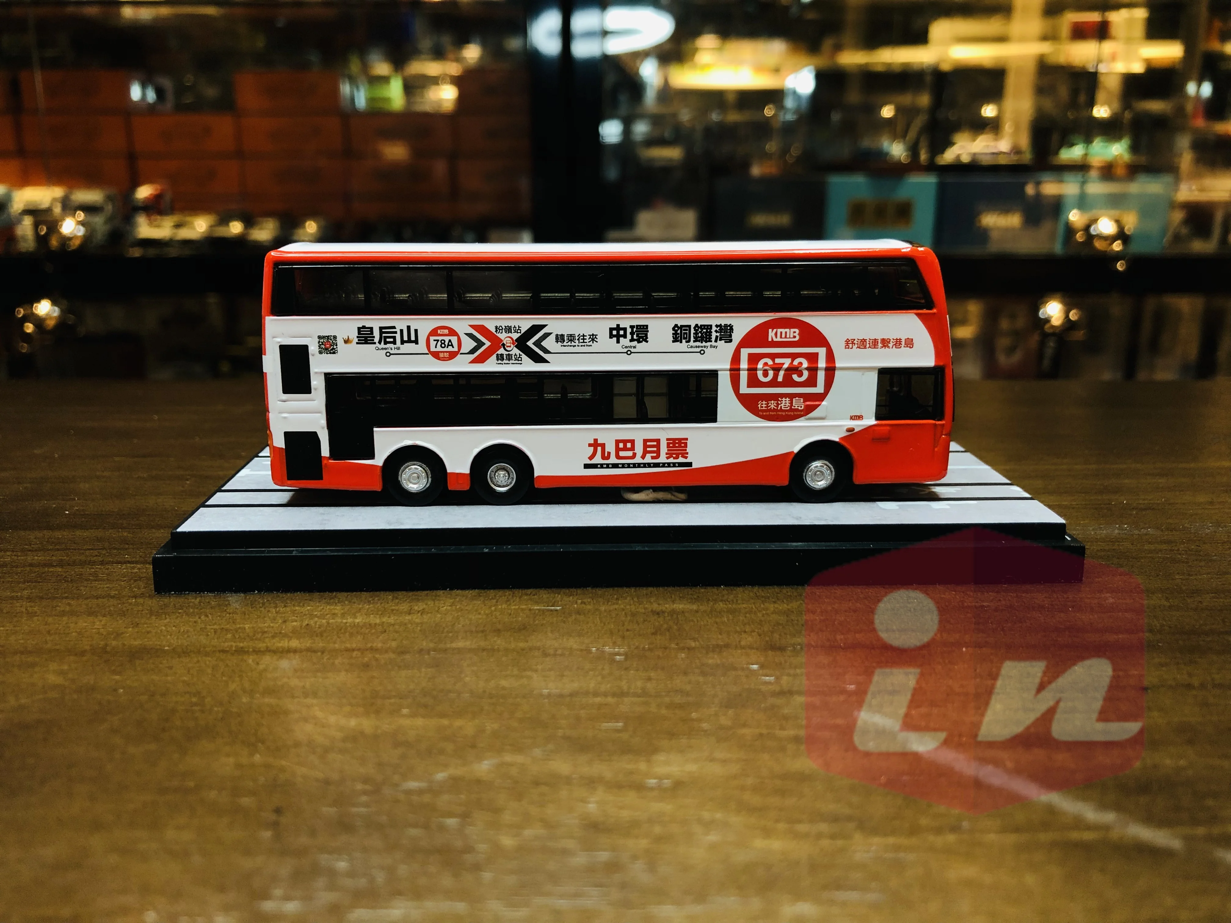 Tiny 1:110 KMB32 Hong Kong KMB ADL Enviro500 MMC Bus Diecast Model Car Collection Limited Edition Hobby Toys