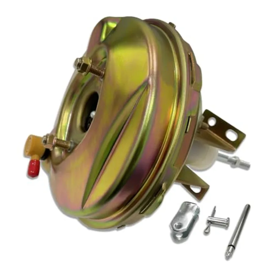 

9 Single Diaphragm Power Brake Booster Zinc Finish for Pontiac GTO Tempest Cutlass Skylark Chevelle El Camino 1964-1972