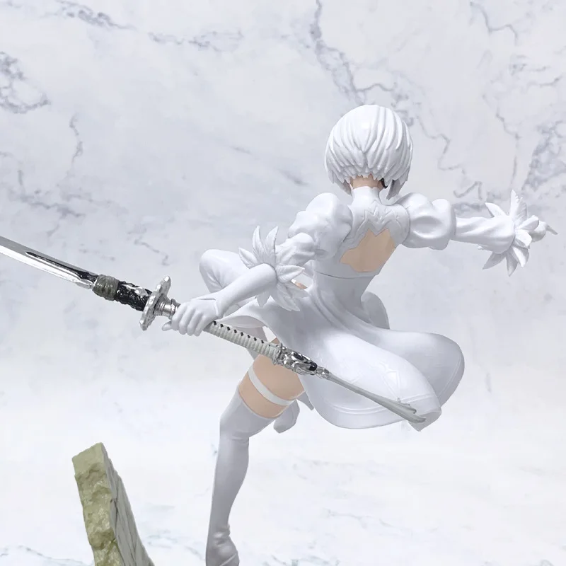 24cm artfx j nier automata yorha no.2 tipo b anime menina figura nier: automata ver1.1a 2b/9s/a2 figura de ação sexy modelo boneca brinquedos