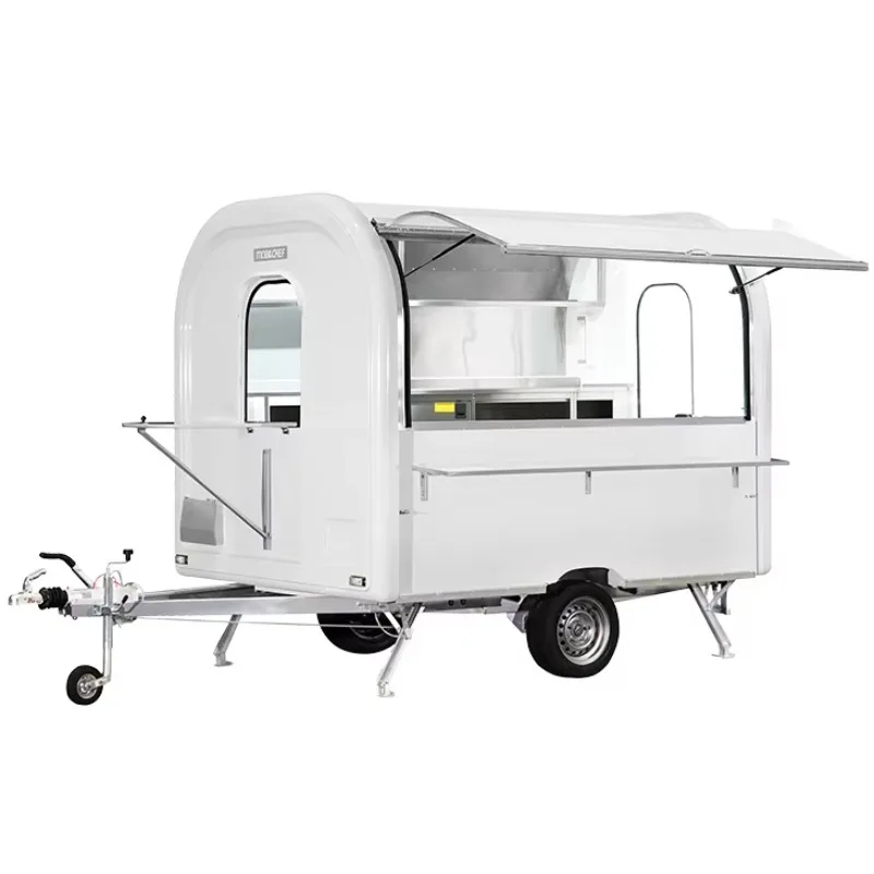Mobile Food Trucks for Sale with Low Prices Fiberglass & Aluminum Construction 5-Year Warranty Direct Factory Offer Candy