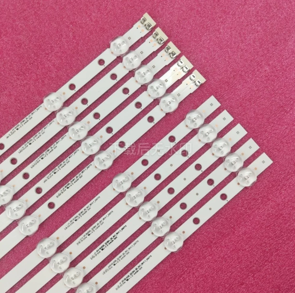 New kit 10 PCS/set  D3GE-550SMA-R1 D3GE-550SMB-R0 BN96-28772A BN96-28773A LED backlight strip for TV UN55H6203 UN55J6200