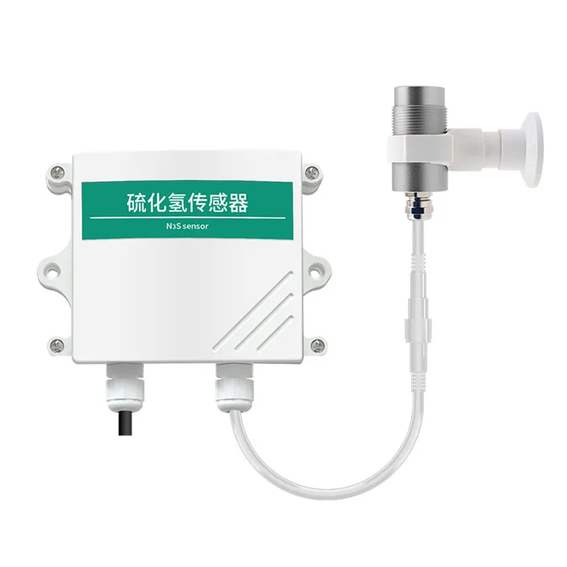 3-in -1 temperature and humidity H2S hydrogen sulfide gas sensor transmitter analog quantity 4-20mA output pollution detector