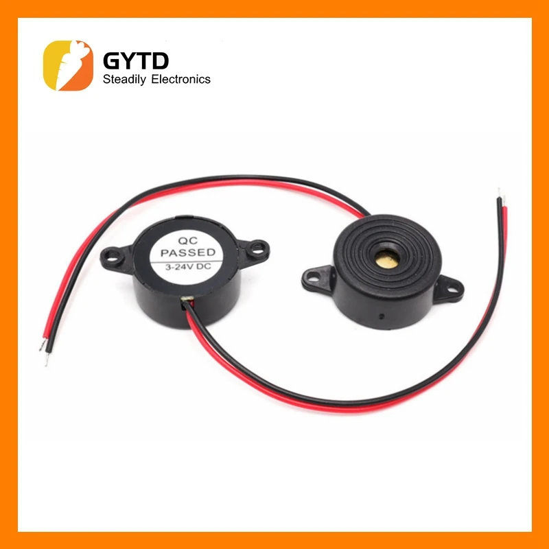 

SFM-20B DC3-24V Durable 3-24V Piezo Electronic Buzzer Alarm 95DB Continuous Sound Beeper For Arduino Car Van