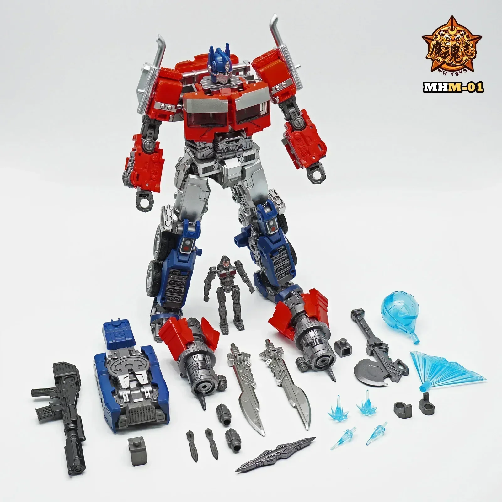 Zabawki Transformujące Mhztoys Transformation MHM-01 MHM01 KO SS102 OP Commander Figurka Akcji Kolekcjonerska Prezent