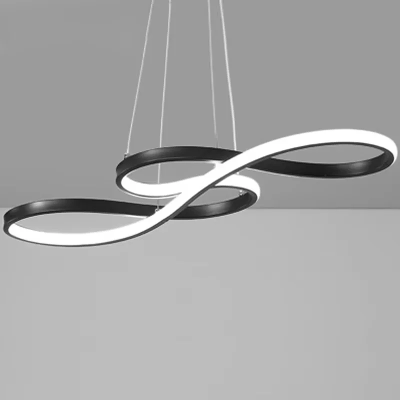 Moderne keukeneiland hanglampen bar tafel eetkamer decor hanglampen afstandsbediening dimmen keuken led-snoer hanglamp - afbeelding 1