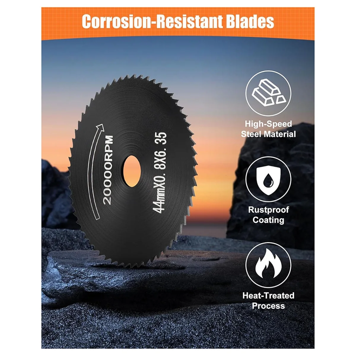 AT14A Inside Pipe Cutter for PVC Pipe with 5 Replacement Saw Blades, 1/4 Inch Hex Shank Impact Connect Inside PVC Pipe Cutter