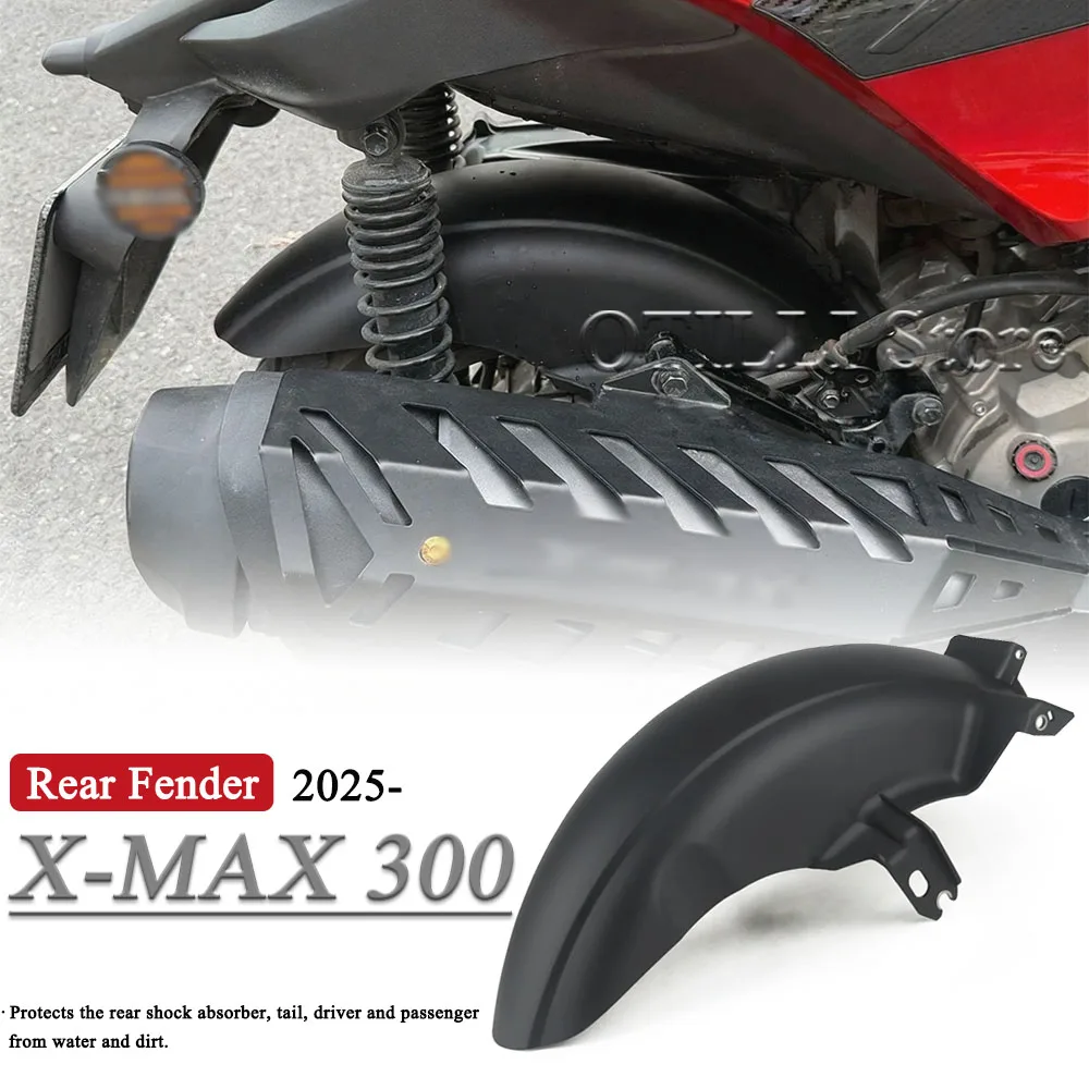 

Motorcycle Accessories Rear Fender Extender Rear Mudguard For YAMAHA X-MAX300 X-MAX XMAX 300 XMAX300 V3 2025 Splash Guard Cover
