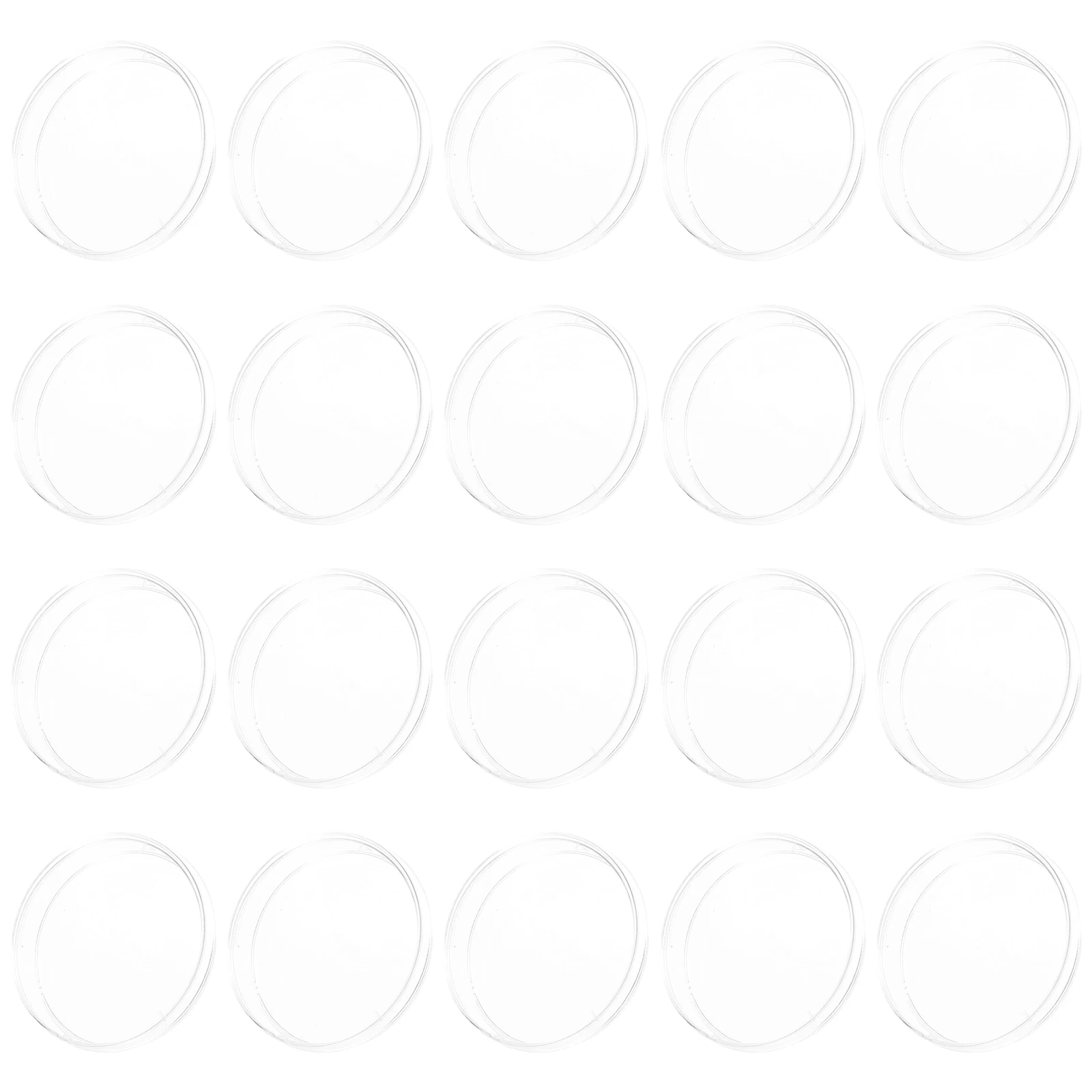 

20Pcs 70mm Safe Plastic Petri Dishes for Kids Science Experiments Reusable and Eco-Friendly Plastic Petri Dish