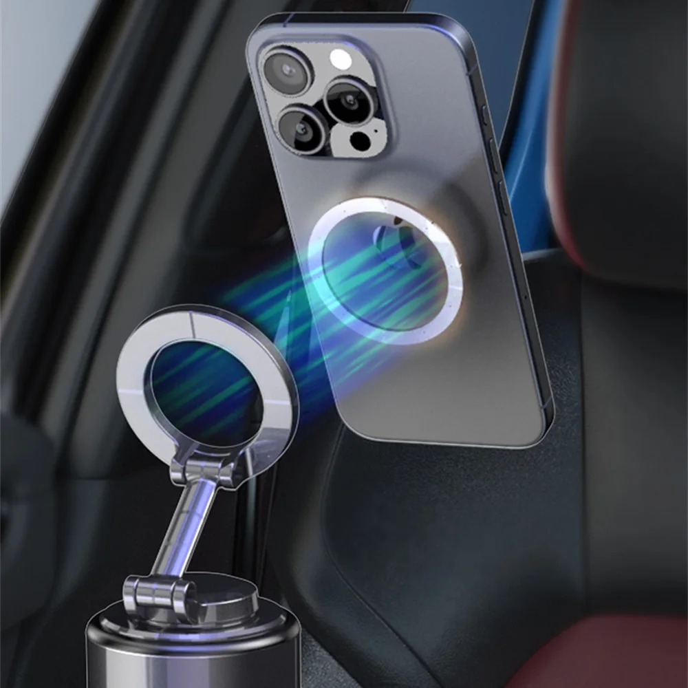 

WiWU Octopus вакуумный магнитный держатель для телефона для iPhone 17 16 Pro Max складная универсальная подставка для мобильного телефона 360 ° Вращение