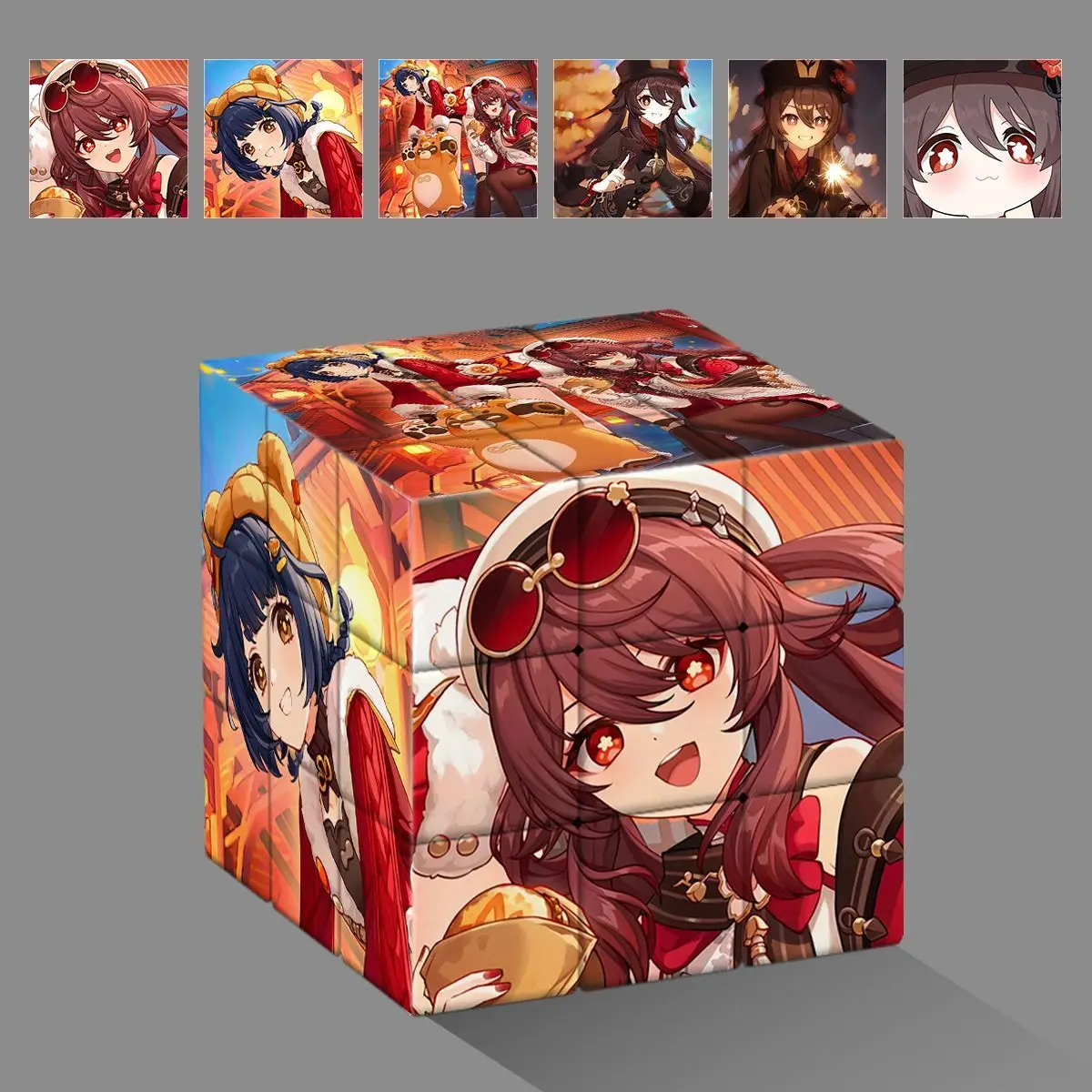 المكعب السحري أنيمي جينشين تأثير هو تاو فورينا دي فونتين الإجهاد الإغاثة لغز المهنية السلس سرعة لعبة هدايا الأطفال #2