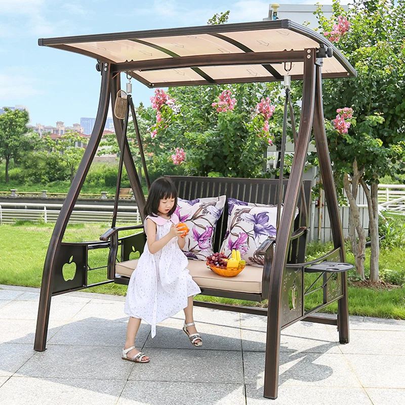 Swing Outdoor Garden Hanging Chair Balcony Indoor Home Outdoor Courtyard Lazy Double Hammock Swing Chair Rocking Chair