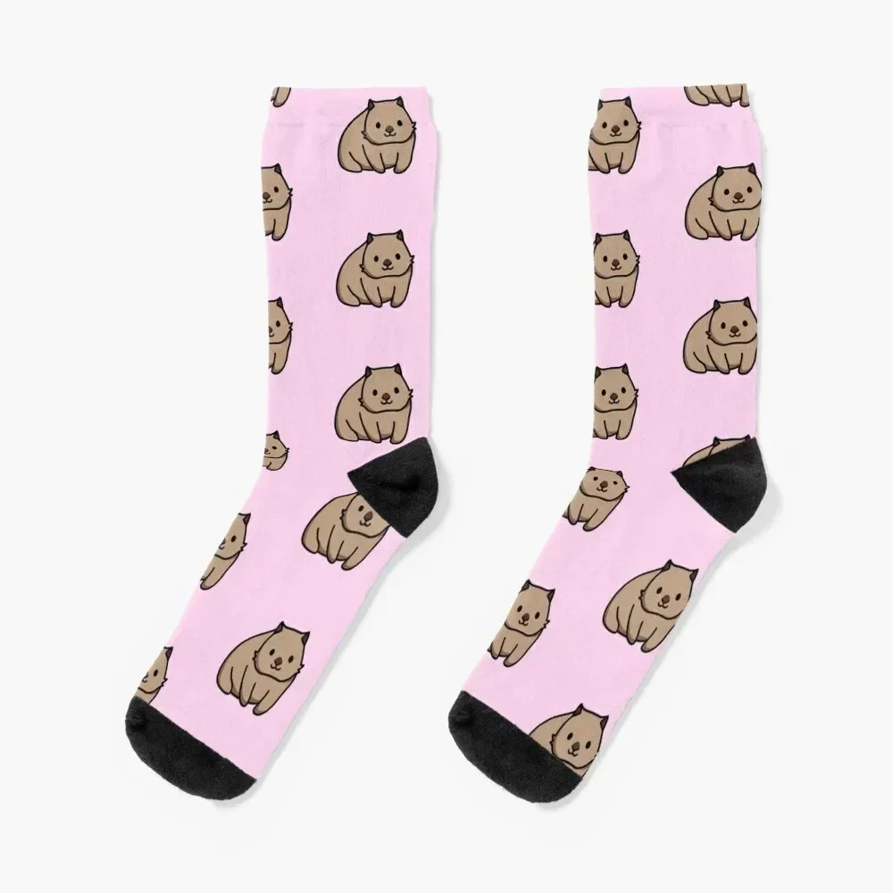 Wombat Socks funny gift Non-slip Christmas Antiskid soccer Luxury Woman Socks Men's