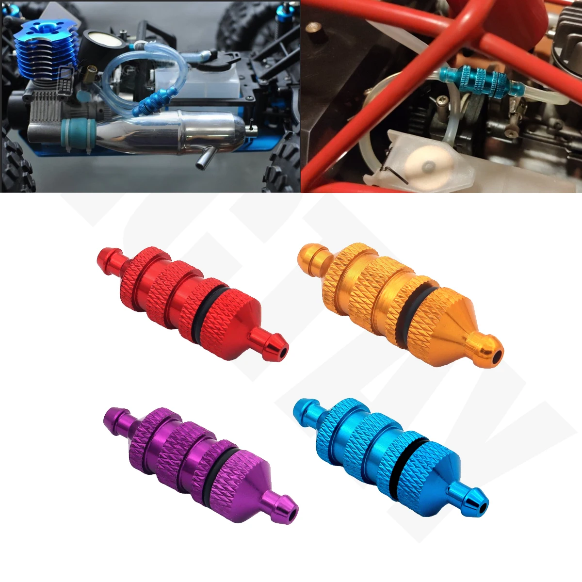 High Precision Big Fuel Filter Fuel Tank Accessories for 1/8 1/10 RC Car Crawler D90 Trax/xas TRX4 HSP Racing