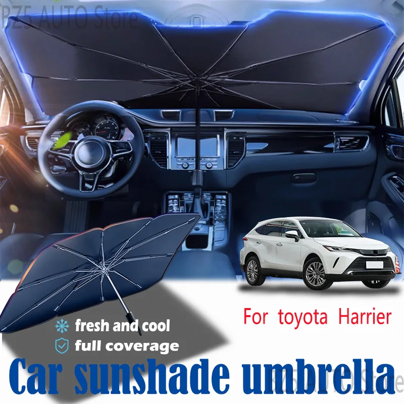 

For toyota Harrier front windshield panel, sun visor, summer accessories, heat insulation, sun shading, or sun protection