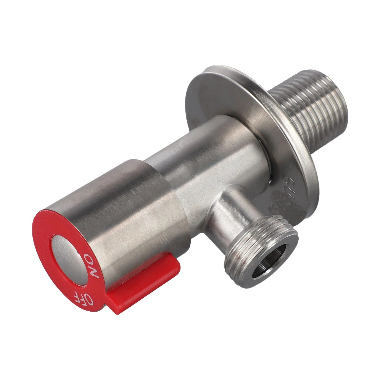 New High Quality Angle Valve Spool 304 Stainless Steel One Into Two Out Angle Valve Copper Spool Home & Garden