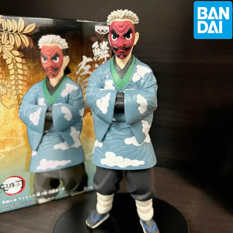 

In Stock Original Bandai Banpresto Animation Peripherals Demon Slayer Urokodaki Sakonji Prizes Garage Kit Anime Model Static Toy