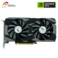ASL NVIDIA GeForce RTX 3050 6GB GDDR6 96Bit PCIe 4.0 Dual Fan PC Gaming GPU Video Graphics Card With HDMI-compatible DP DVI-D