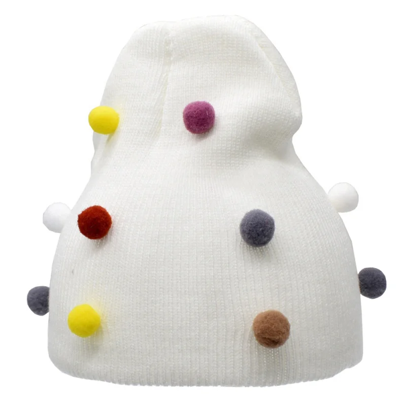 Newborn Soft Warm Hat Cap Baby Girl Boy Knitted Cap Kids Autumn Winter Casual Warm Cap for Children Toddler Cute Elastic Cap