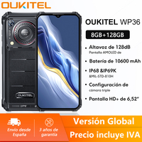 Rugged Smart Phone Oukitel WP36 10600mAh 6,52 Screen 8GB 128GB Rear Camera 13MP Android Mobile Phone