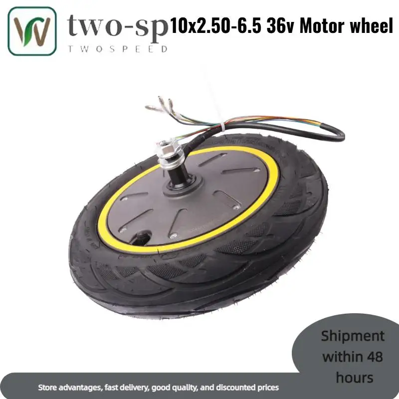 

10x2.50-6.5 motor 36V350W suitable for MAX G30 rear wheel motor whole wheel 10 inch front wheel drum brake whole wheel
