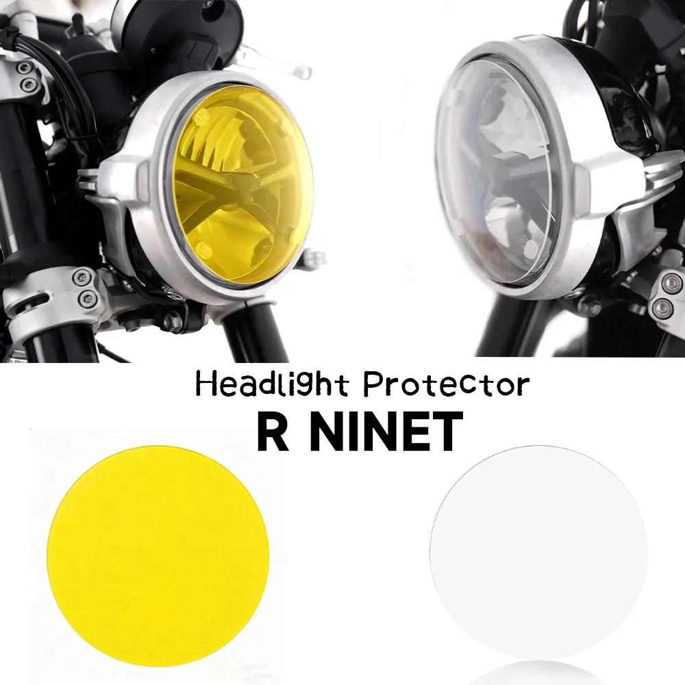 For BMW R NINET R NINE T SCRAMBLER Headlight Protective R12 Ninet Headlight Protector R9T Rninet R12 n ninet Lens Shield