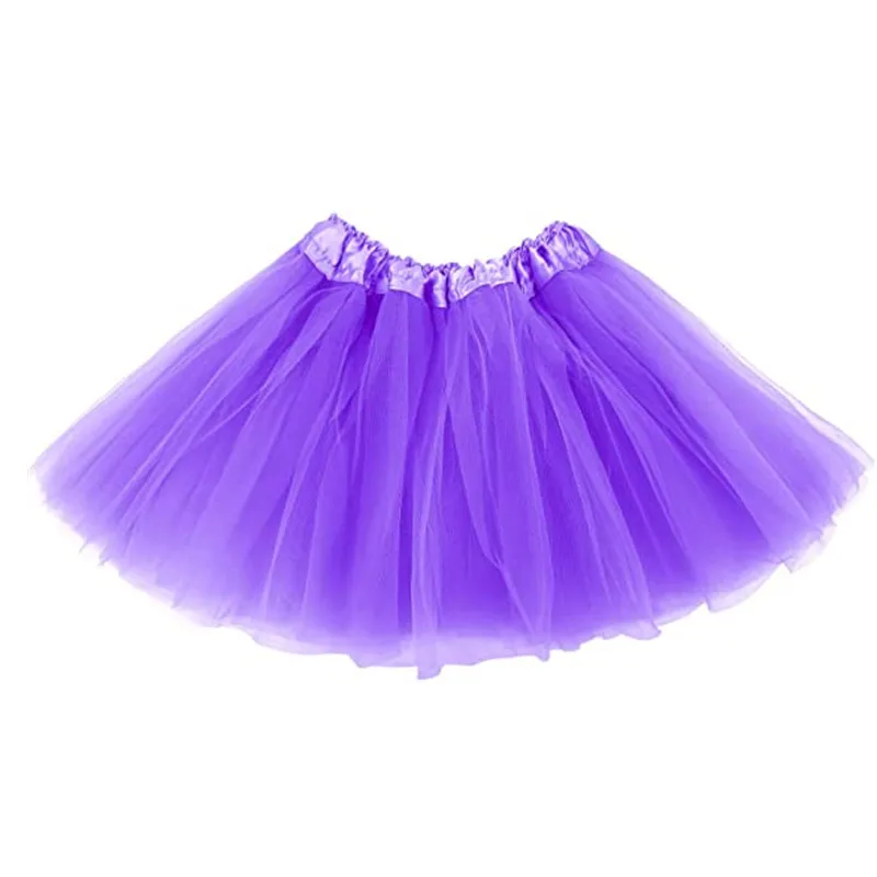 7 Colors Girls Skirts Princess Lovely Tutu Skirt 2-8Y Kids Summer Skirt Candy Color Short Girls Skirt