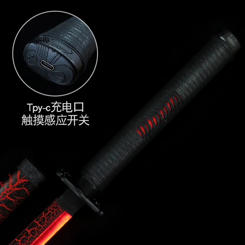 شحن LED مضيئة محاكاة الساموراي بليد أداء الأفلام والتلفزيون الدعائم تأثيري الدعائم حفلة عيد الهالوين #2