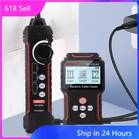 Network Cable Tracker NOYAFA NF-8209S Lan Measure Tester Network Tools LCD Display Measure Length Wiremap Tester Cable Tracker