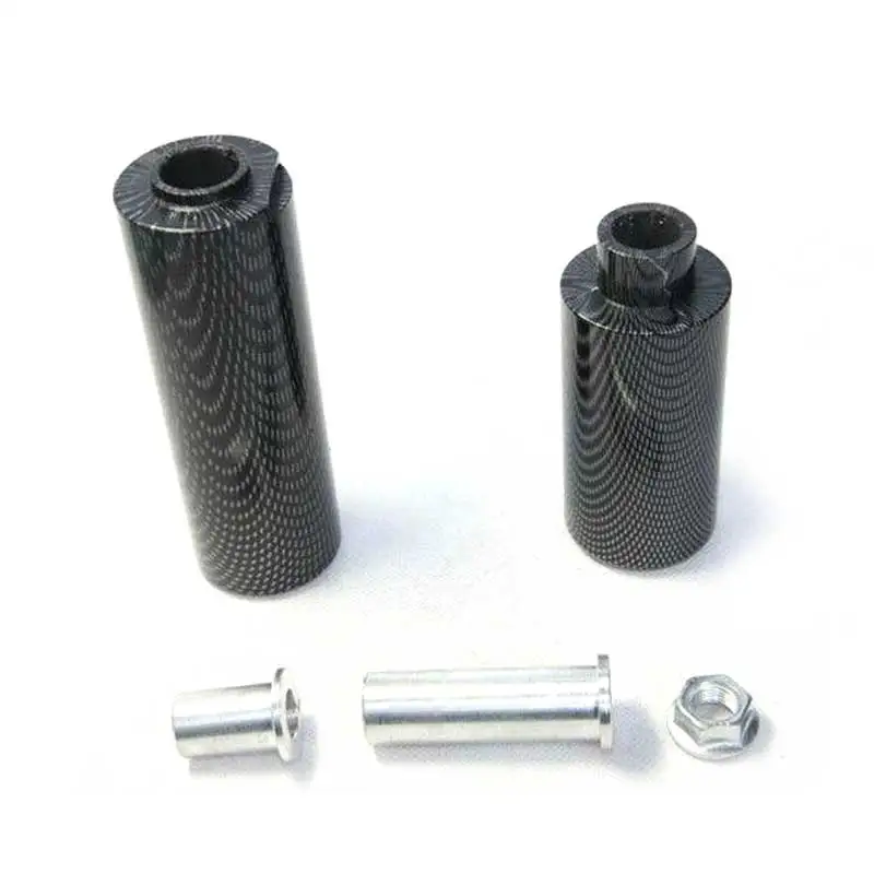 For 2002-2006 03 04 05 Honda RC51 Motorcycle bike Frame Slider Crash Protector Black / Carbon