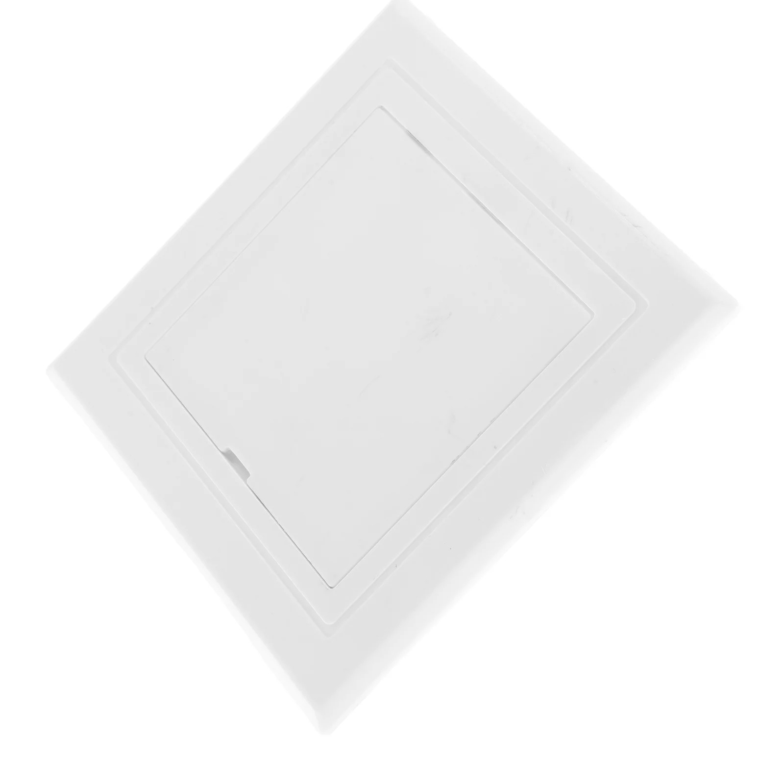 

Abs Ceiling Access Door Panel 60X60Cm White Hardwearing Decorative Inspection Cover For Dry Wall Electric Panel Hidden