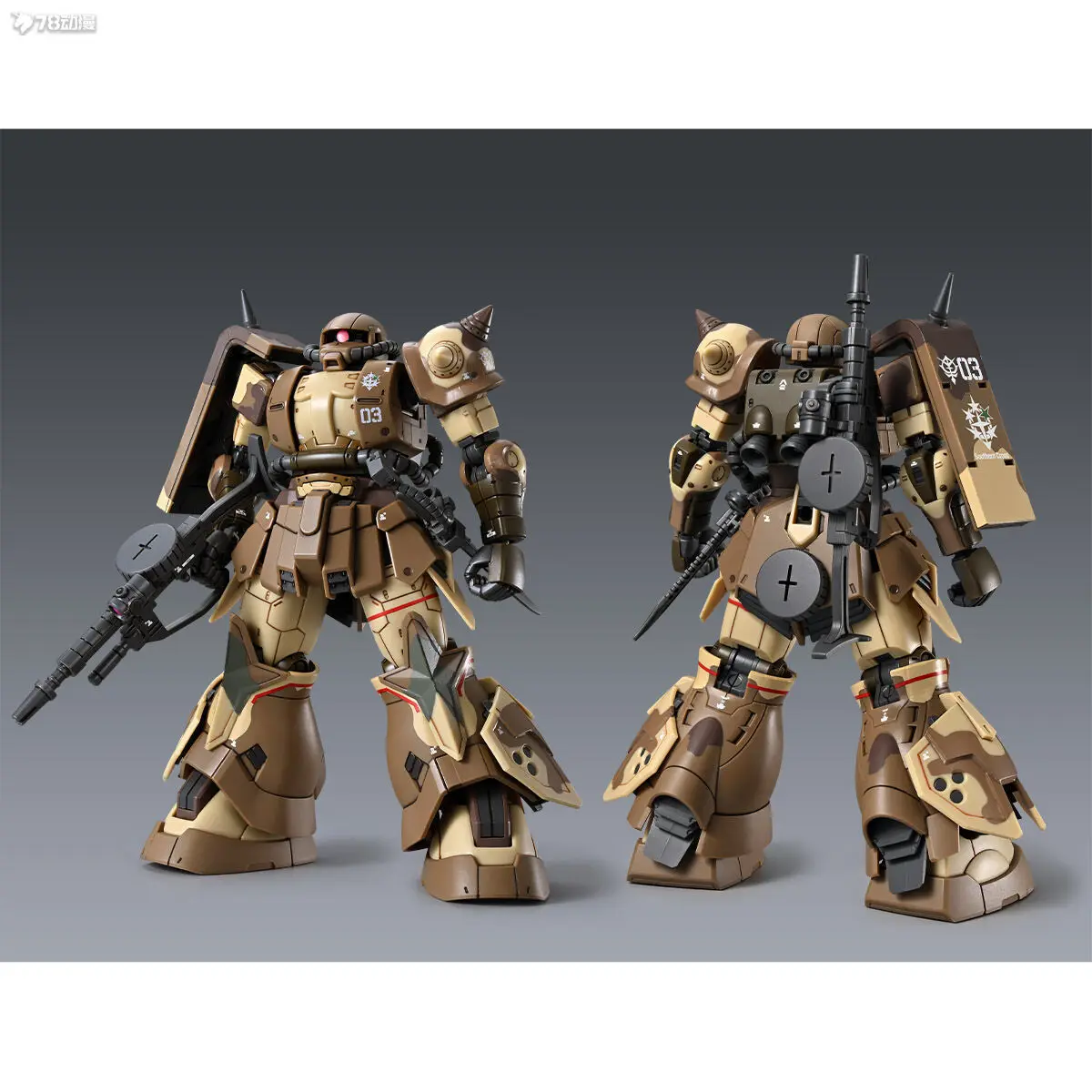 WEIMEI HG 1/144 Assembly Model Kit Zaku Type Sangho MS-06GD High Mobility Surface Action Figure Robot Plastic Model Kits Toy