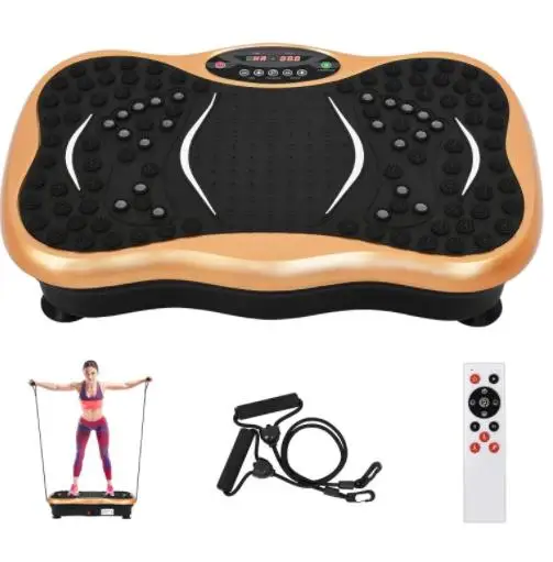 Exercise Fitness Body Slimming Trainer Vibration Platform Power Vibration Plate