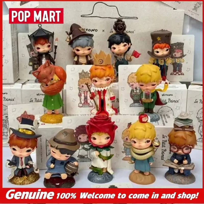 Pop Mart Hirono Ono Series Le Petit Prince Mystery Box Collectible Figure Co-branded Kawaii Desktop Decoration Gift