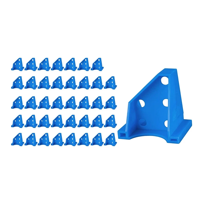 Espaciadores de pisos de 40 piezas, espaciadores de pisos laminados 2 en 1 con huecos de 1/2 pulgada y 1/4 pulgada