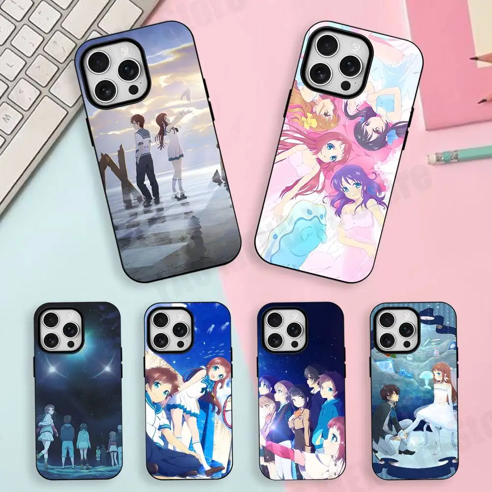 

Nagi no Asukara Matte Magnetic For Case For iPhone 17,16,15,14,13,12,11 Pro Plus Mini Max Frosted Cover