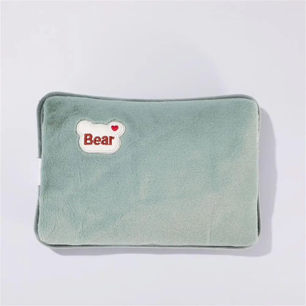 Portable Hand Warmer Double Insert Cartoon Pattern Safe Automatic Power Off Home Warming Product Hot Water Bag Reusable Cute