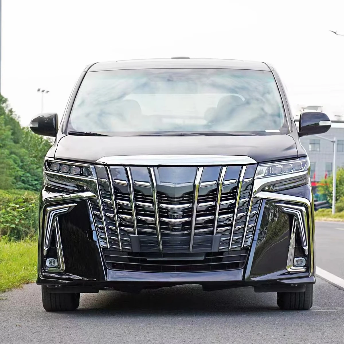 Safe and Secure Bodykit for Toyota Alphard 30 SERIES 2008-2014 Upgrade to 2021 SC Modellista Model.