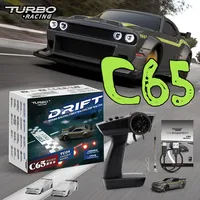 TURBO RACING 1/76 C65 RTR Built-in Gyroscope Drift Racing Full Scale Mini Remote Control Car Simulation Desktop Desktop Toys