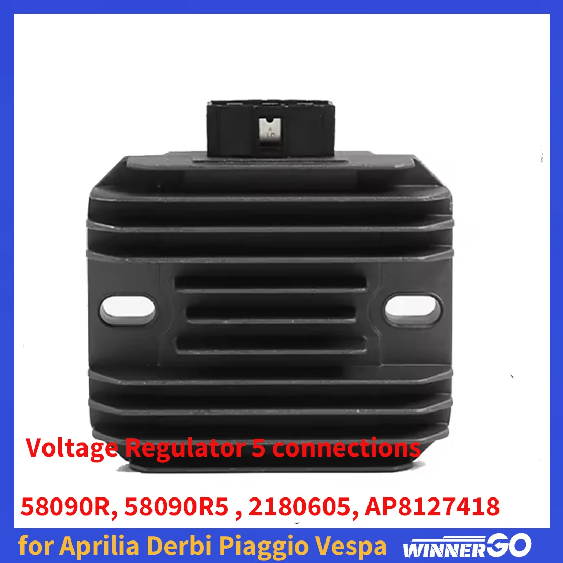 Universal Motorcycle Voltage Regulator Rectifier for Piaggio BV Vespa LXV Aprilia SR Derbi 125 150 200 250 CC Scooter 4T Engine