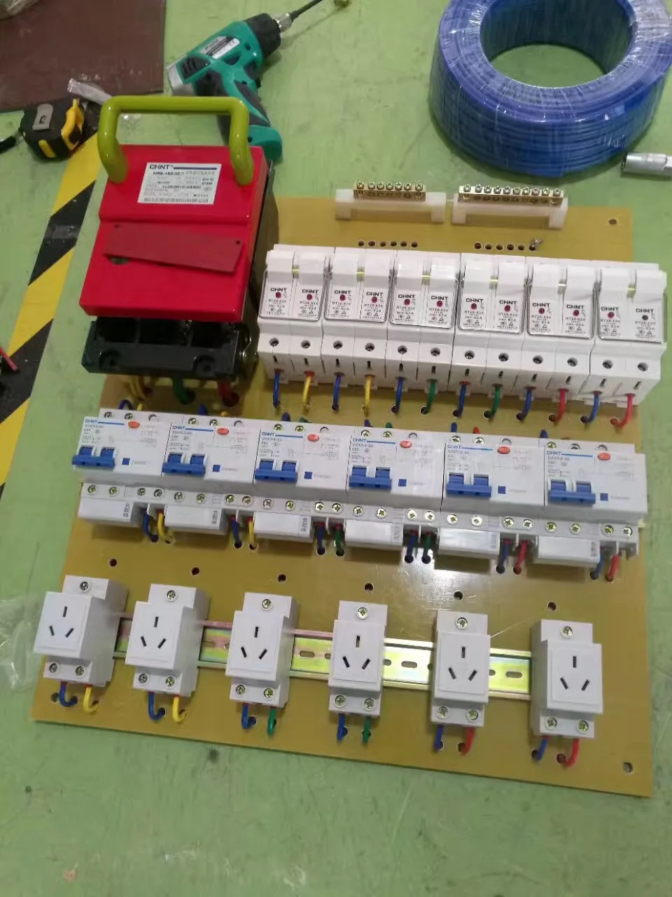 Switch Distribution Box Star Triangle Control Box Low Voltage IP30 Protection Overload Protection Start Stop Stainless Steel