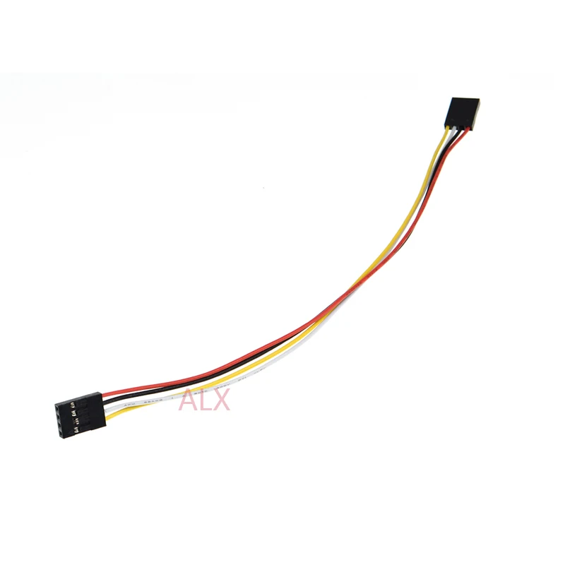 5/10szt 4-pinowy przewód połączeniowy Dupont Line Female to Female Pitch 2.54mm 20cm Double Head 4p 4-pin Jumper Cable Wire For Pcb Connector