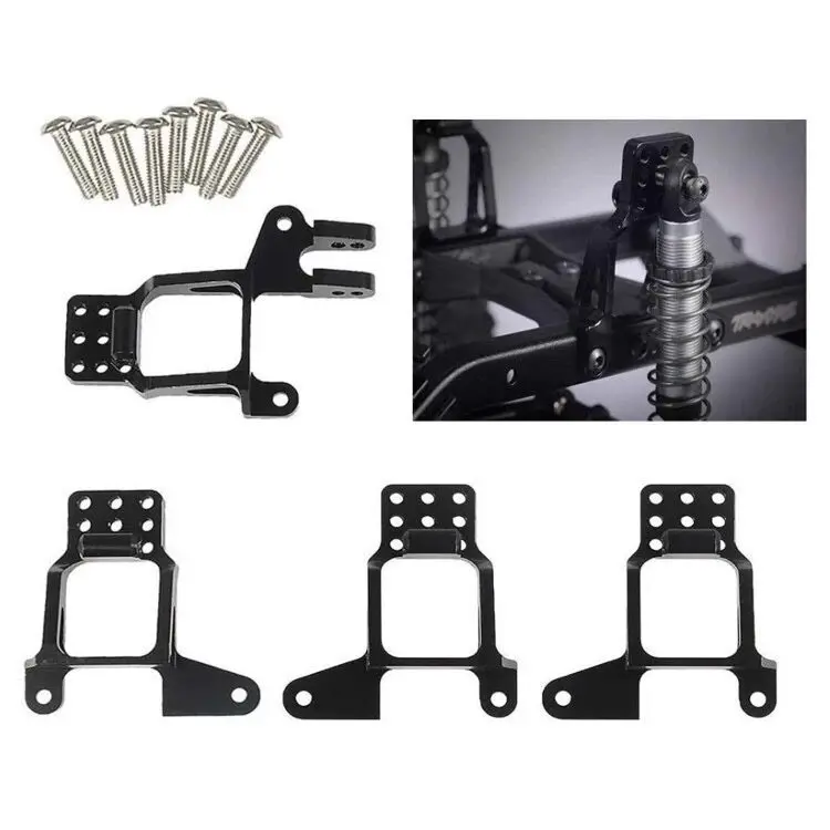 1/10 RC Crawler Shock Mount Bracket For Traxxas TRX4 Land Rover Ford Multi-hole Adjustable Holder RC Car Upgrade Parts