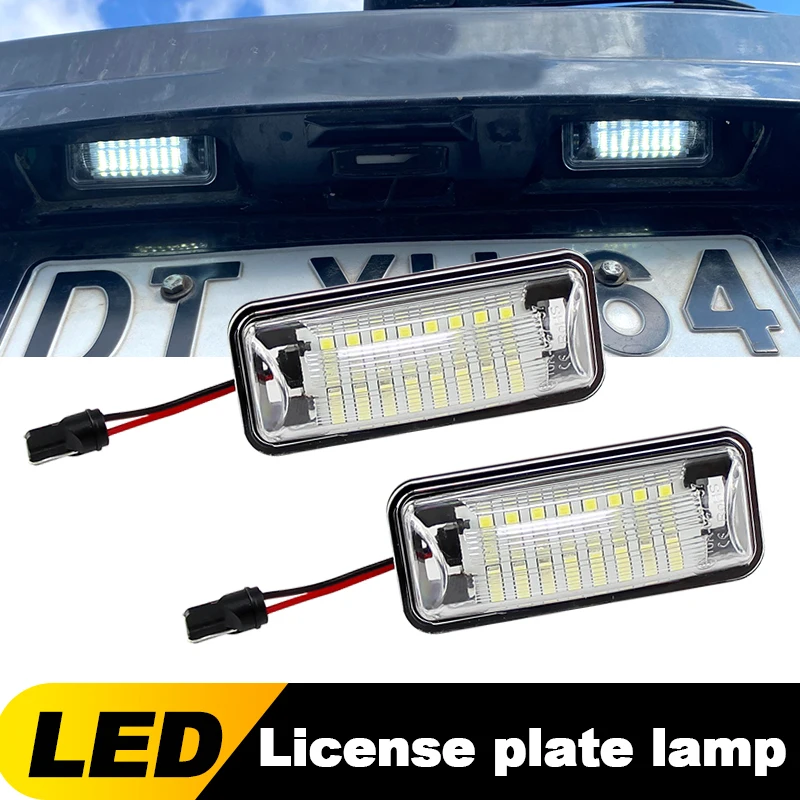 

2x Car LED License Number Plate Light Lamp White 84912FG110 For Subaru Forester Impreza Legacy BRZ WRX XV TOYOTA GT86 Scion FR-S