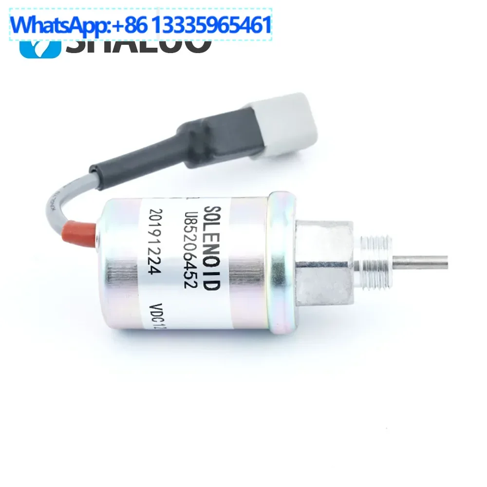 

Flameout solenoid valve U85206520 Oil cut solenoid valve 12V flameout switch, stop solenoid valve