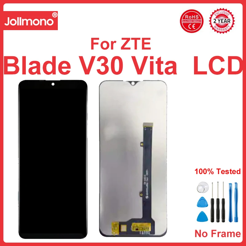 LCD For ZTE Blade V30 Vita 8030 LCD Display Touch Screen Digitizer For LCD ZTE Blade V30 9030 lcd Screen Display