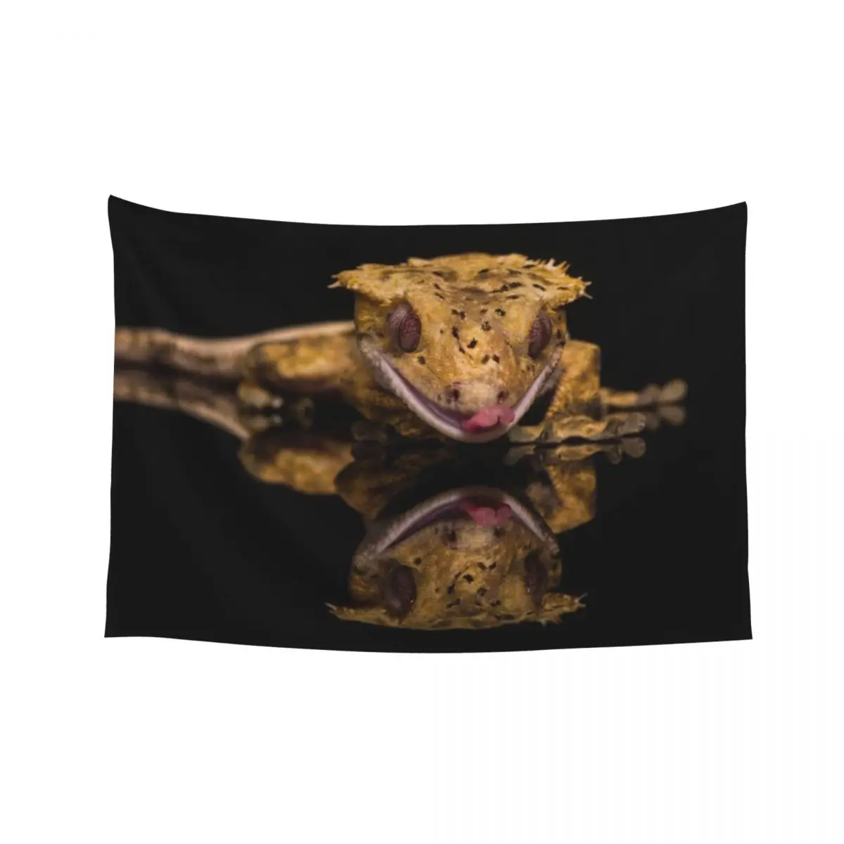 

New Caledonian Crested Gecko Tapestry Home Supplies Room Decoration Korean Style Decorative Wall Mural Tapestry