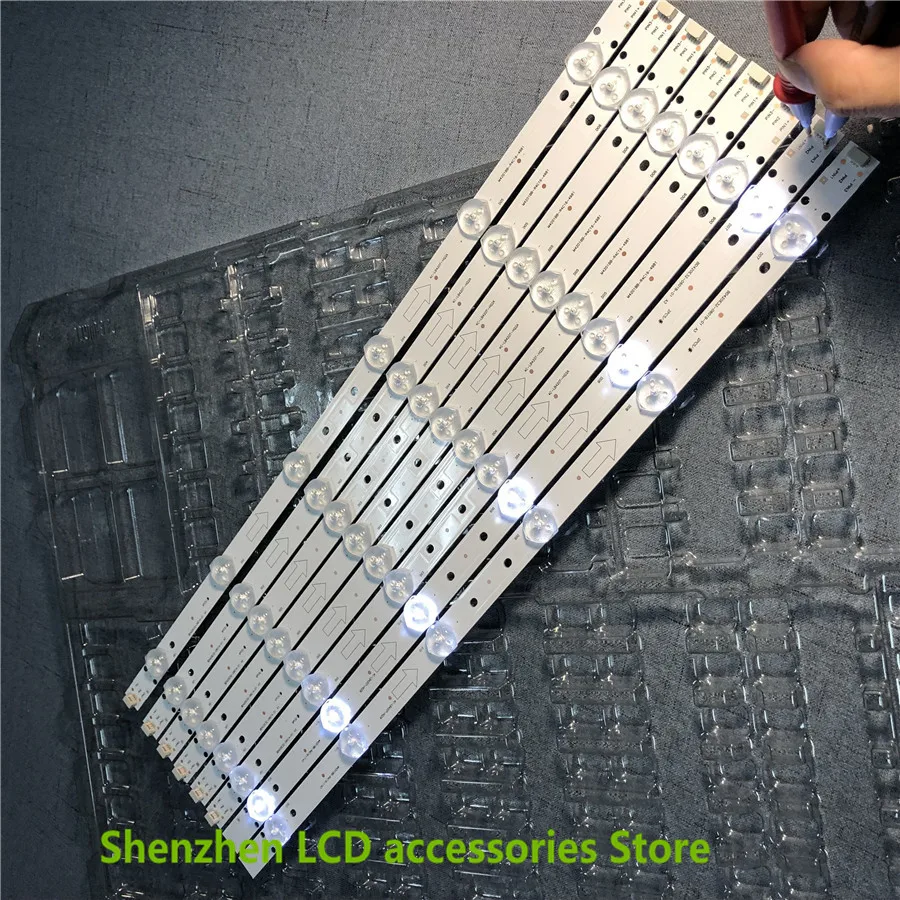 16pcs=2set FOR NEW  4C-LB420T-HQ2A 4C-LB420T-HQ2B  4C-LB420T-HQ2A  4C-LB420T-HQ2B  6LED 458mm 100%NEW 