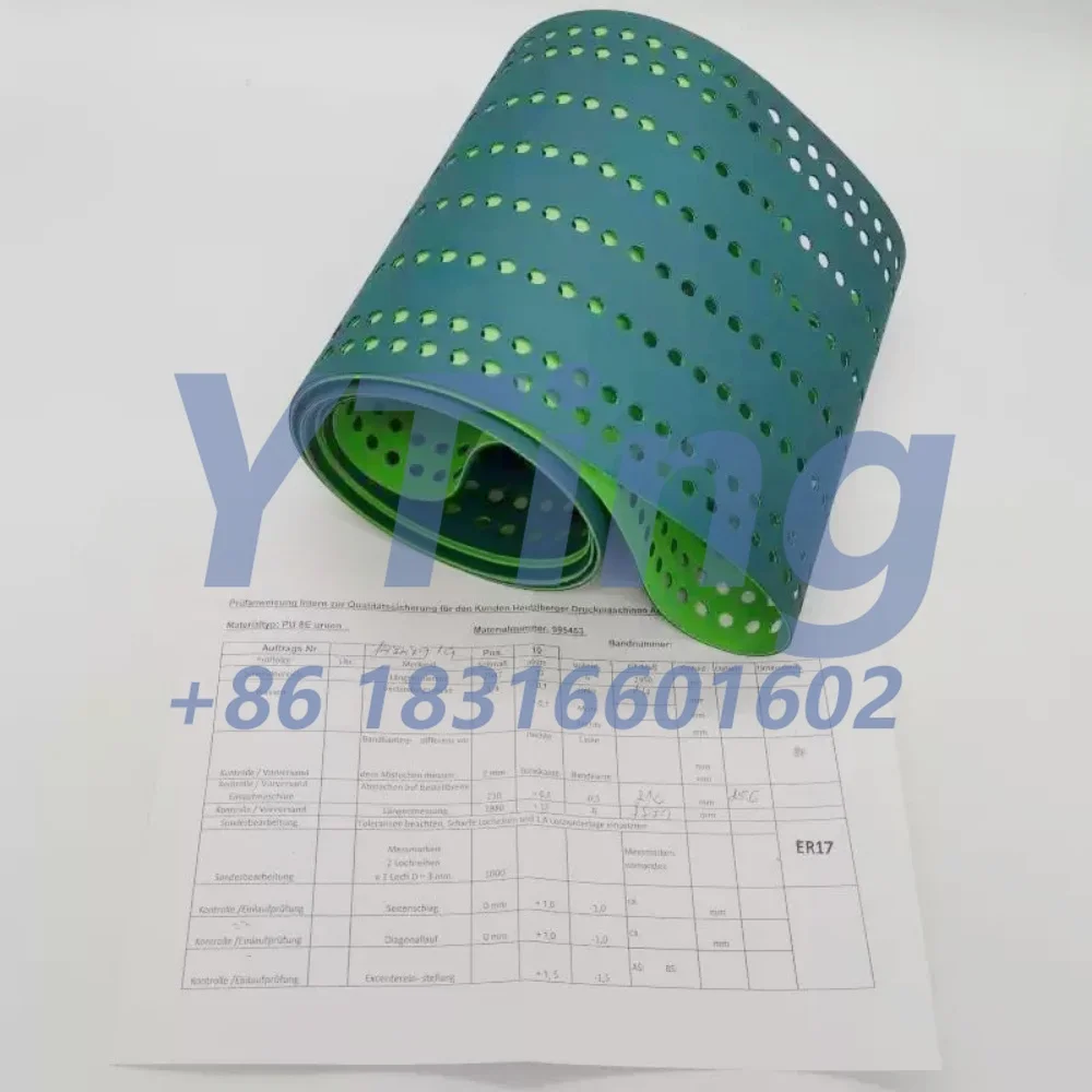 F4.020.292 Feeder Paper Suction Conveyor Belt, Heidelberg CD102 XL102 XL105 Printing Press Spare Parts